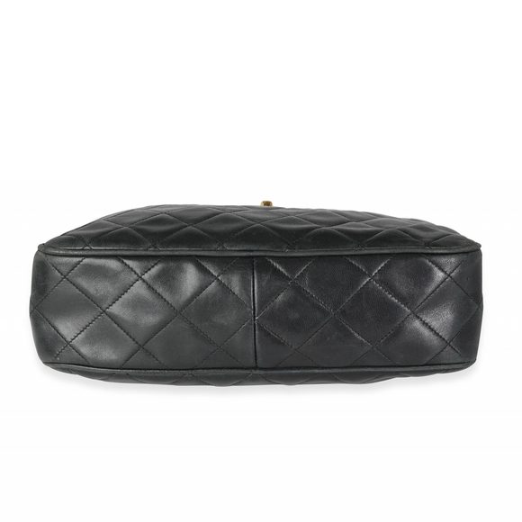 Chanel Vintage Black Quilted Lambskin Camera Bag - Picture 5 of 8